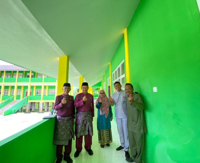 Gedung Baru SMP Negeri 3 Seberang Kota Jambi Segera Rampung, Siap Digunakan Akhir 2025